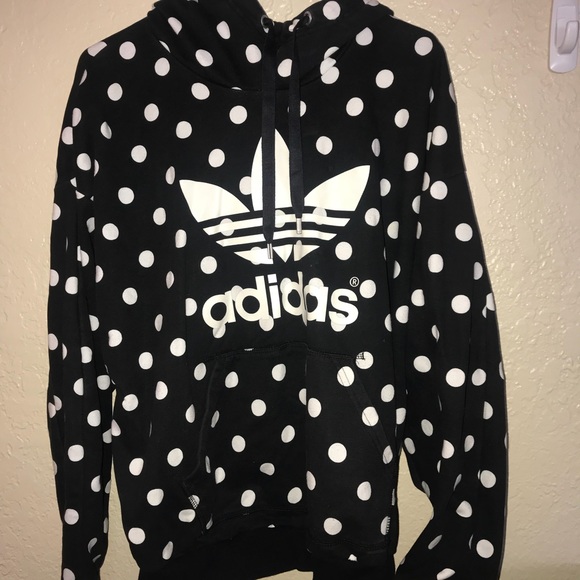 adidas polka dot hoodie